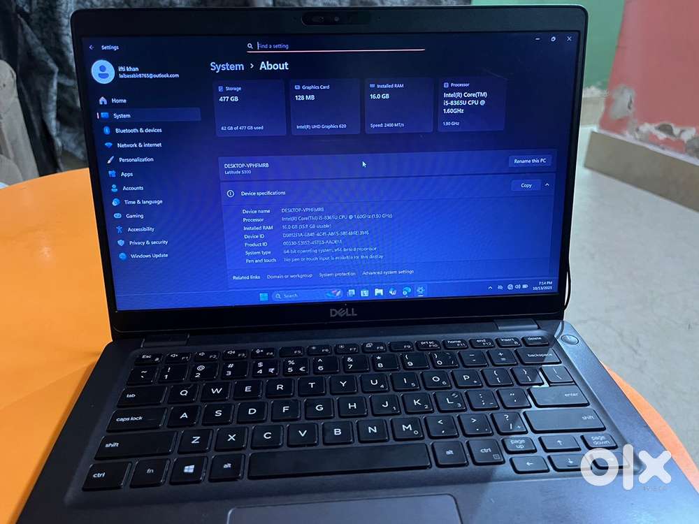 Dell laptop