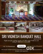 SRI VIGNESH BANQUET HALL (MADHURA INN) for Rent in Visakhapatnam!