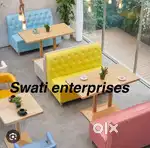 New two seater sofa restaurant furniture cafe furniture