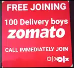 Zomato Food Delivery Job Immediate Joining