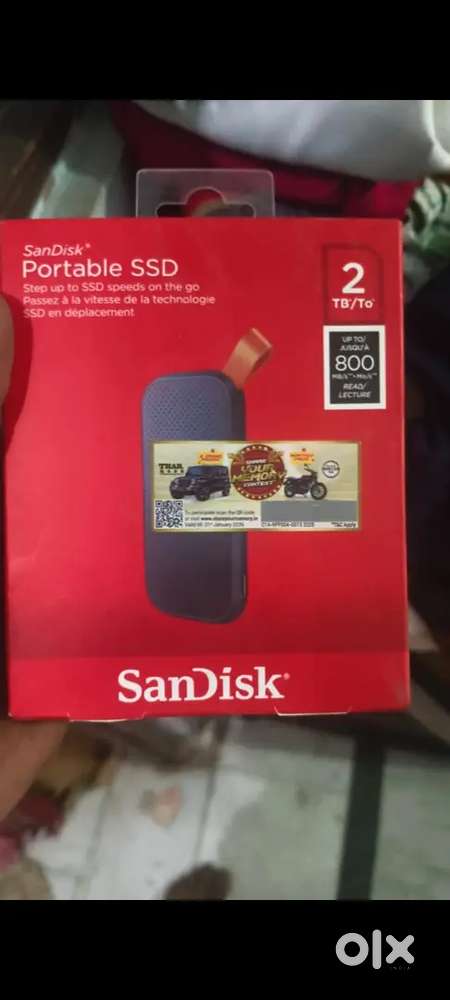 SANDISK PORTABLE SSD 2TB