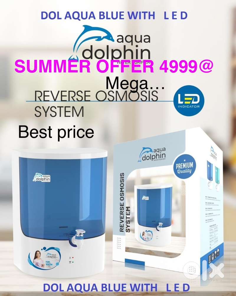 New quality ro water purifier dolphin model