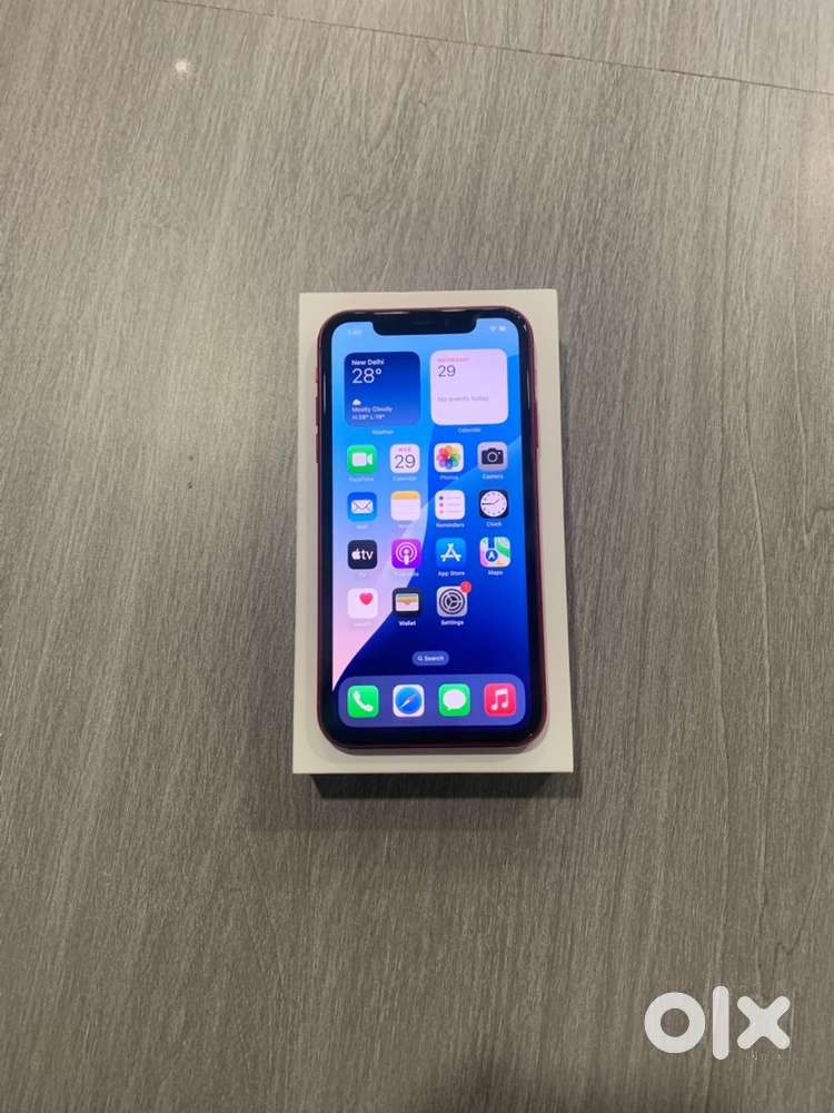 Apple iPhone 11 - A13 Bionic Chip - IOS 14 + - Red Colour - Used One