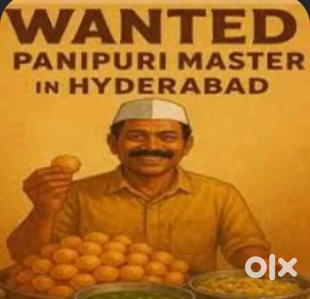 Pani Puri Chaat master wanted