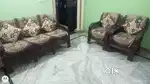 5 Seater Cane Sofa Set