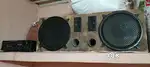 Sound box with amplifier universel company 12 inches speaker s