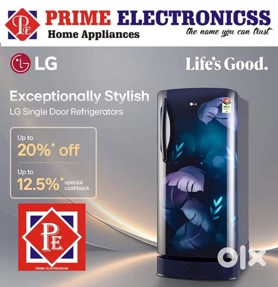 ^¥¢ Today's sale on prime electronicss with LG single door fridges :-