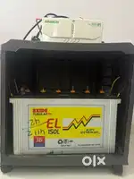 New Amaron inverter and Exide Battery