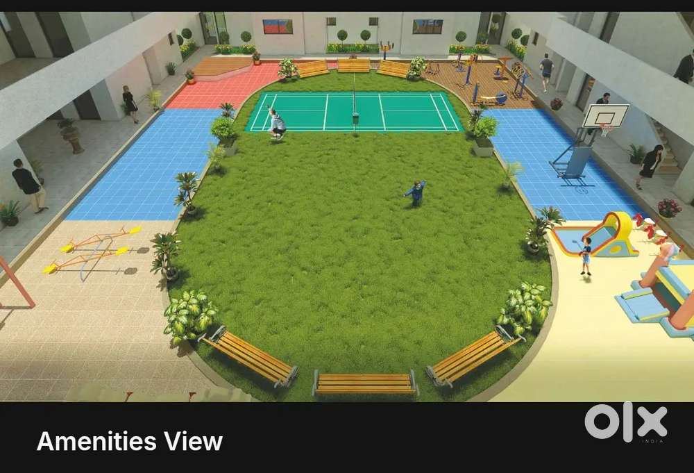 2 BHK Semi Furnished Flat for Sale