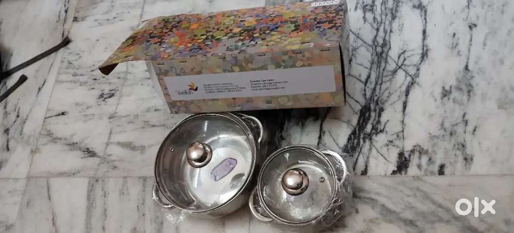 Stainless steel casseroles