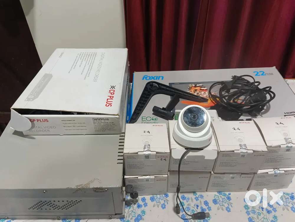 CP plus c c camera 8 camera including full set