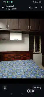 Fully furnished including Ac Tv Refrigerator Washing Machine water pur