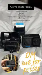 GoPro 11 is for sale - Full motovlogging Setup