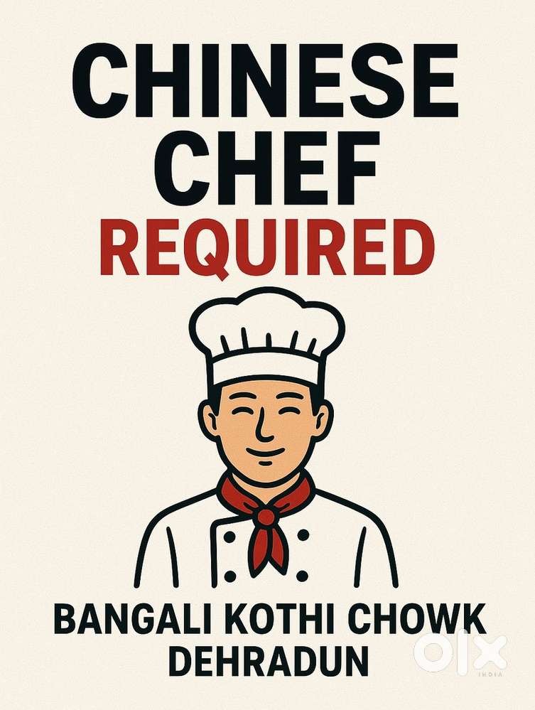 Chinese chef Required