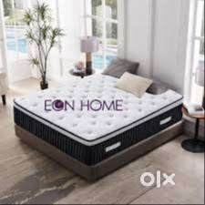 Queen size bed and Sleepwell queen size mattress