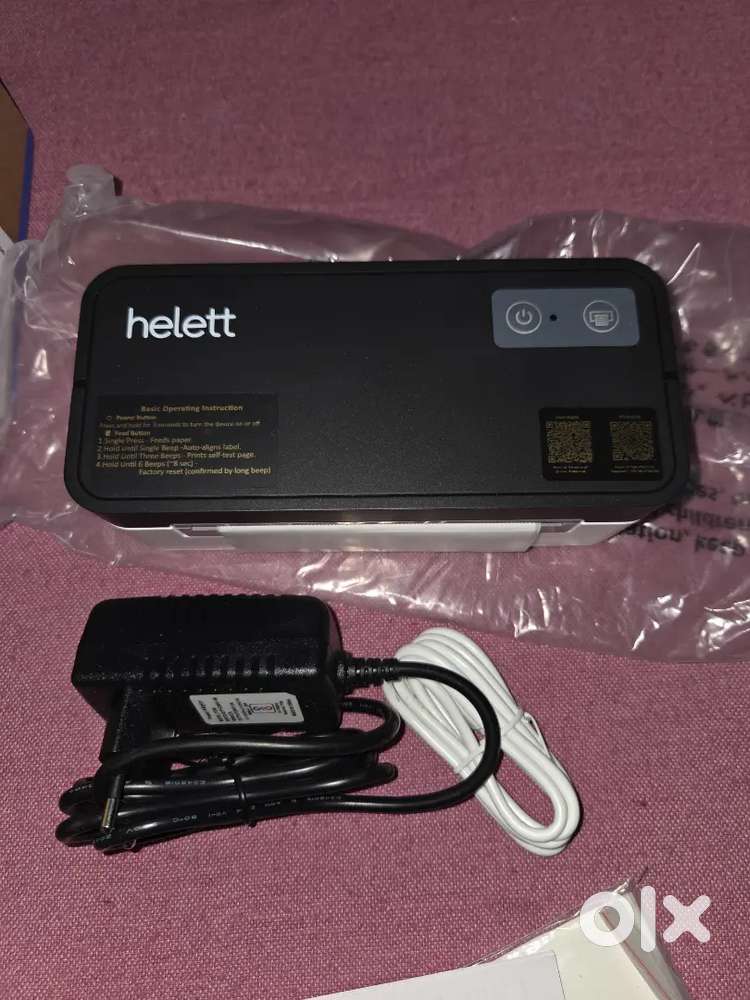 Brand New Helett Thermal Printer  Unused  With Original Adapter