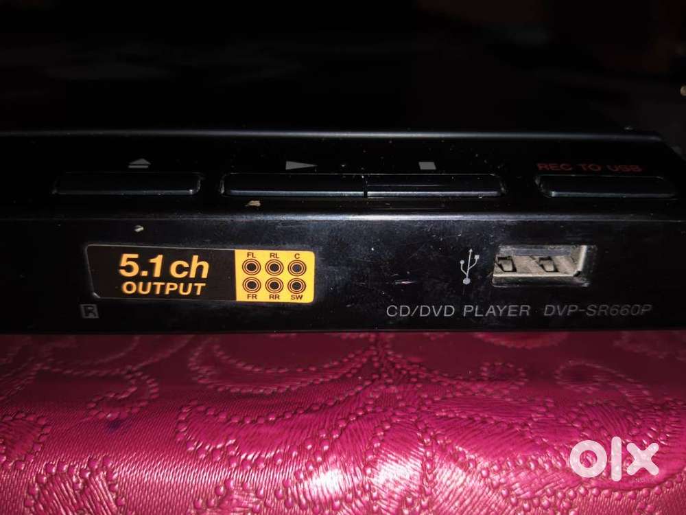 Dvd Player of Sony model no.-DVP-SR660P