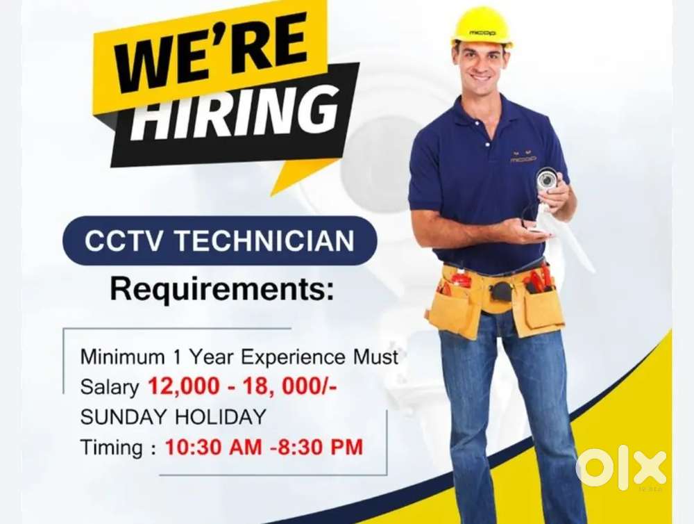 Required CCTV Engineer