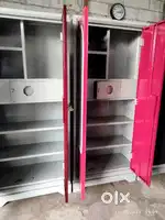 Factory direct steel berow storage almirah wardrobe sale available