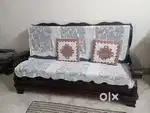 Imported Wood sofa selling