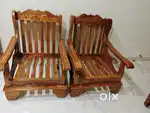 Sofa set with center table