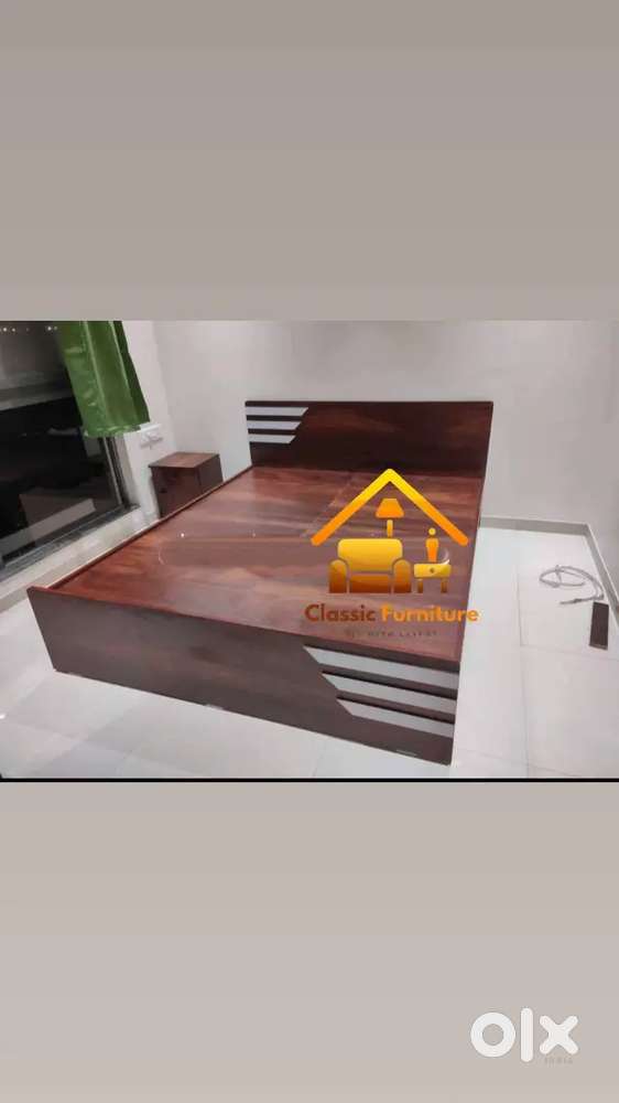 New non storage bed available