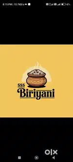 Wanted biriyani master