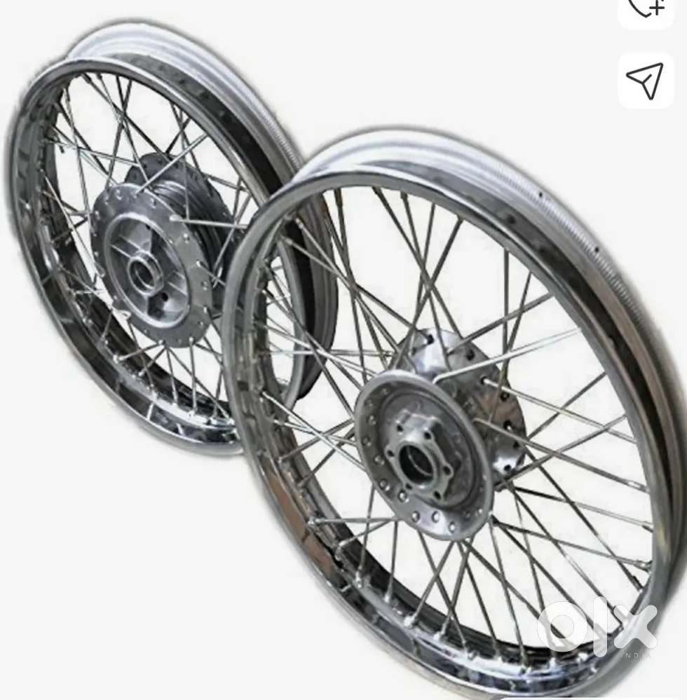 Thunder bird 360  spokes wheel and tyres