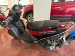 Red colour scooter