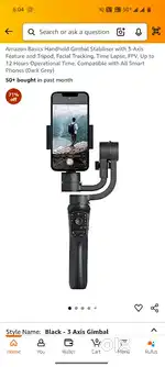 Camera gimbal
