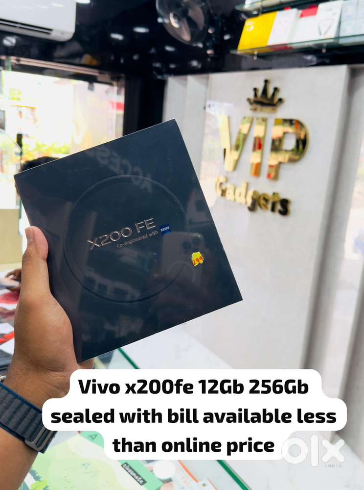 Vip gadgets vivo x200fe 12Gb 256Gb sealed