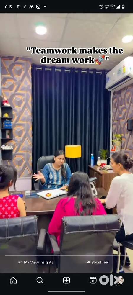 Work from home available.