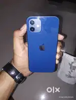Selling iphone 12 blue in good condition!