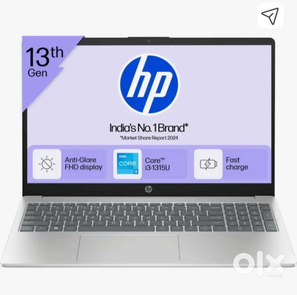 HP laptop 450 i3 generation 8gb Ram 128 gb ssd