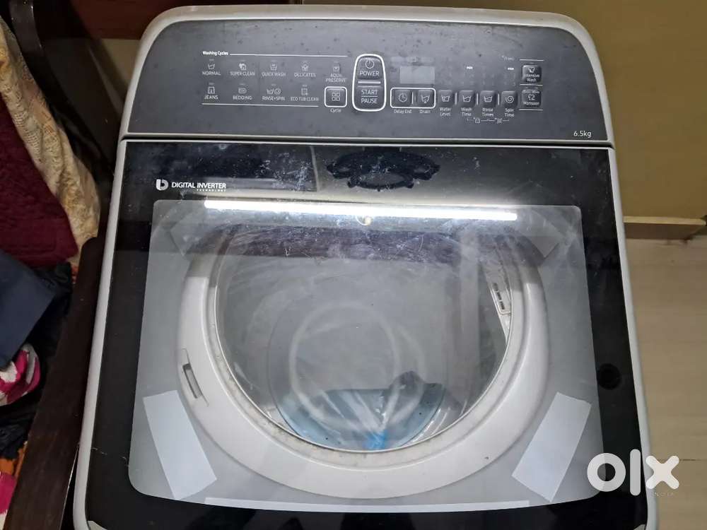 Top load Samsung 6.5 kg washing machine