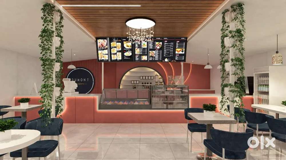 Fully furnished cafe in Hinjawadi