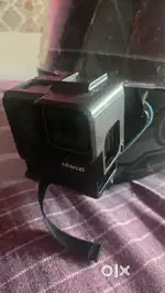 Go pro  with helmet strap