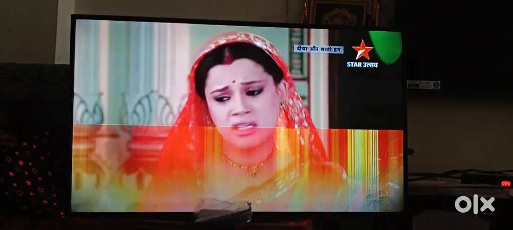 43 inch Haier led panel mein problem hai sath me setup box