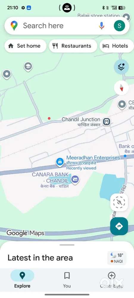 CNT Free Plot on Main road Chandil