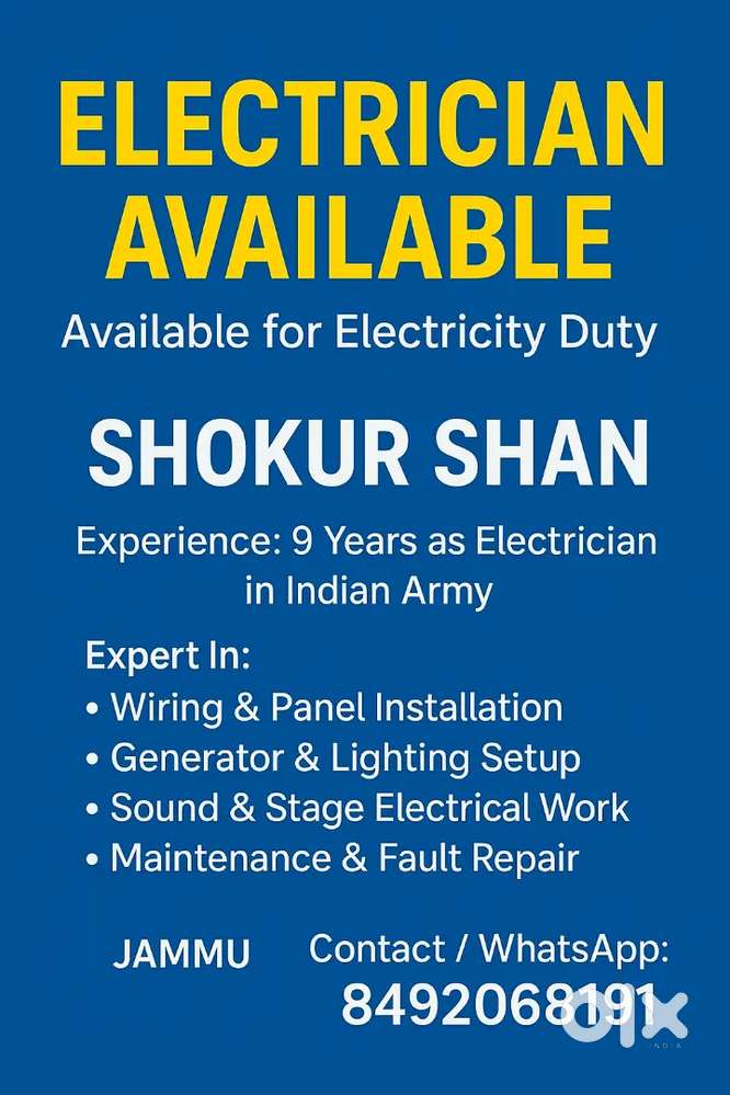 Electricity Related work