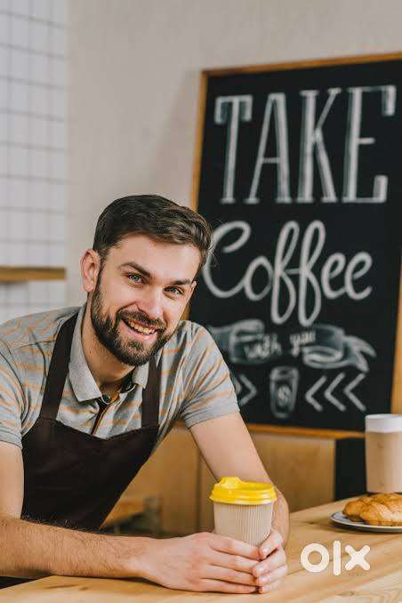Coffee shop me kaam karne ke liye 2 log ki jarurat hai.