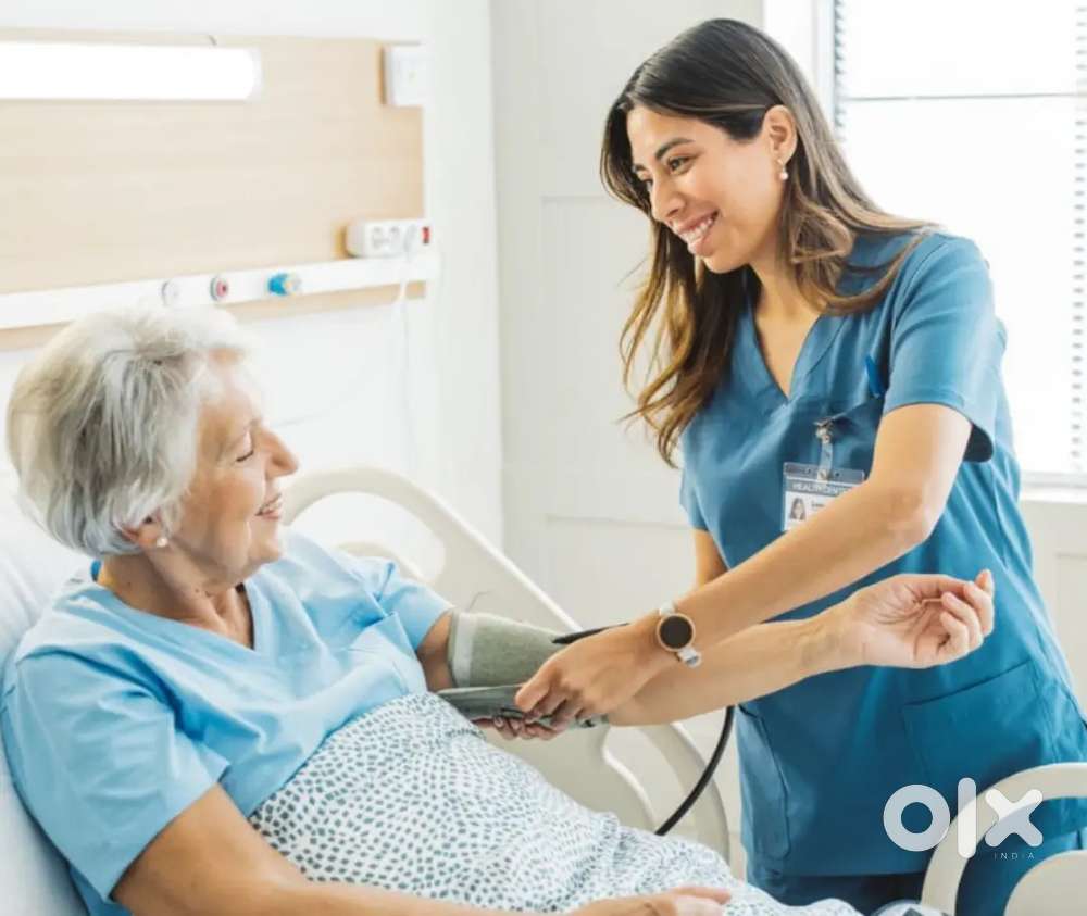 Nurse cum receptionist