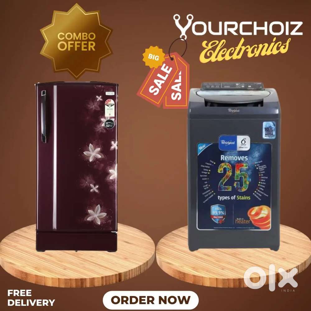 Combo offer for fridge or washing machine