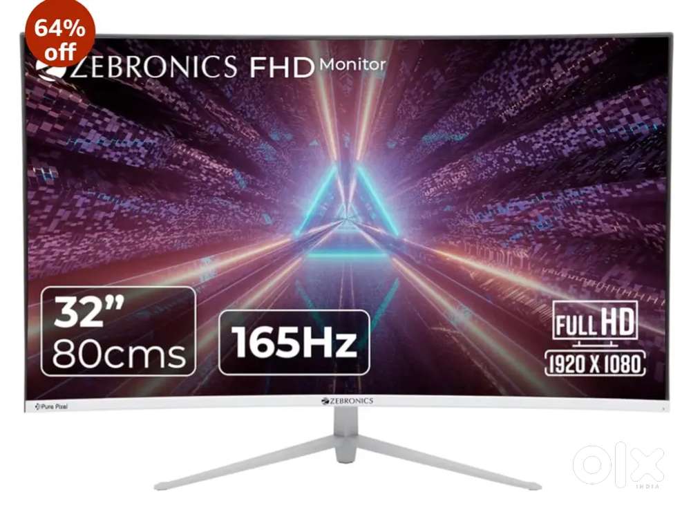 ZEBRONICS AC32FHD LED, Gaming Monitor