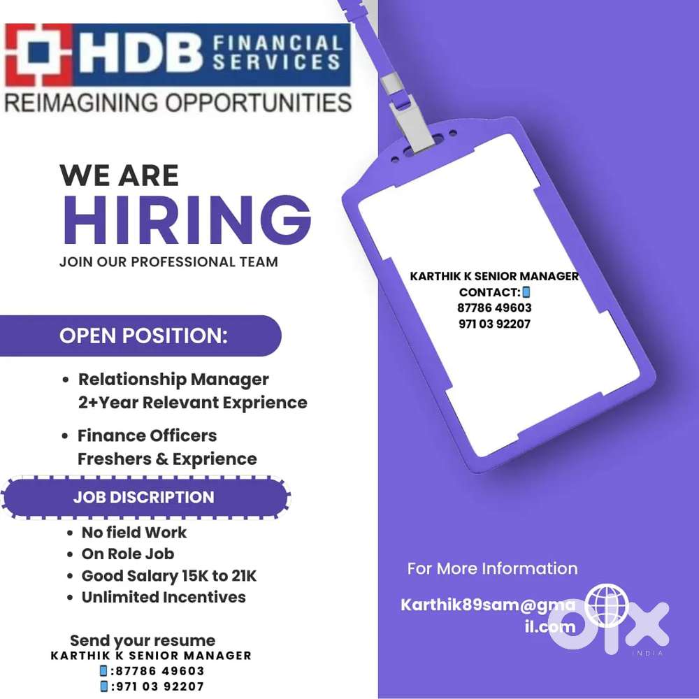 Hdb financial services chennai