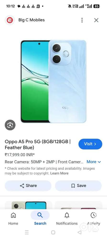 A5 Pro 5G 8gb 256
