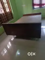 3 wooden cots ( 2 single cot + 1 Double cot)