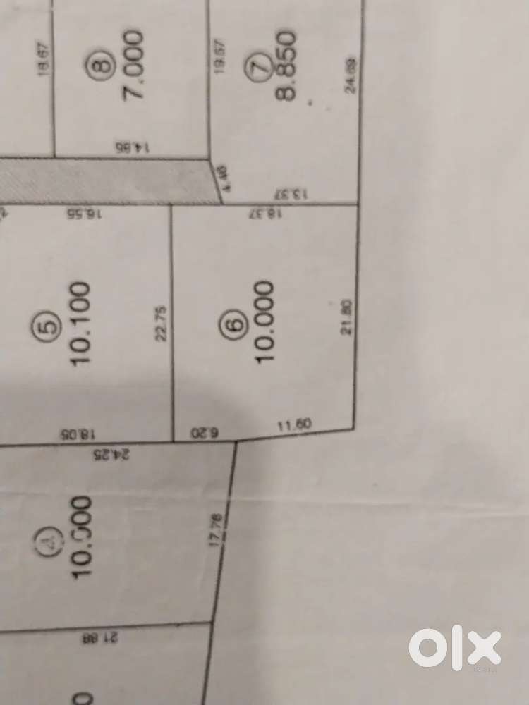 10 cents house plot for sale in Koratty