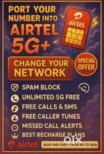 Airtel free porting and wifi installation Trivandrum