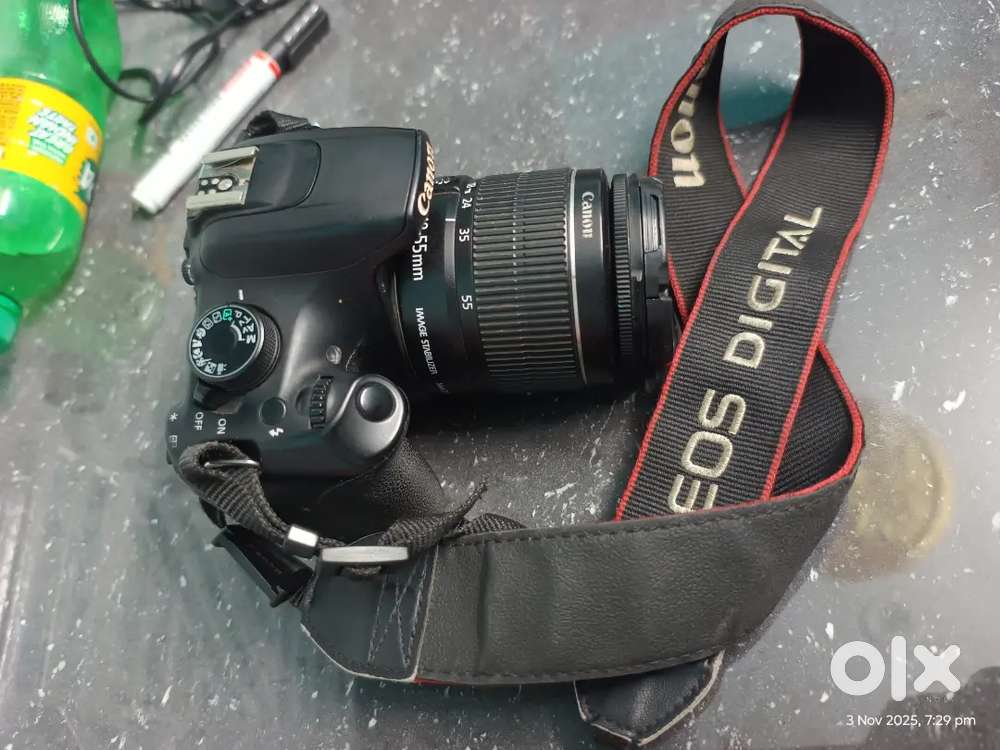Cannon 1200d with 18-55 lance (dual bettary, 32gb memory)